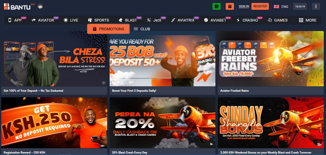 BantuBet Casino Bonus